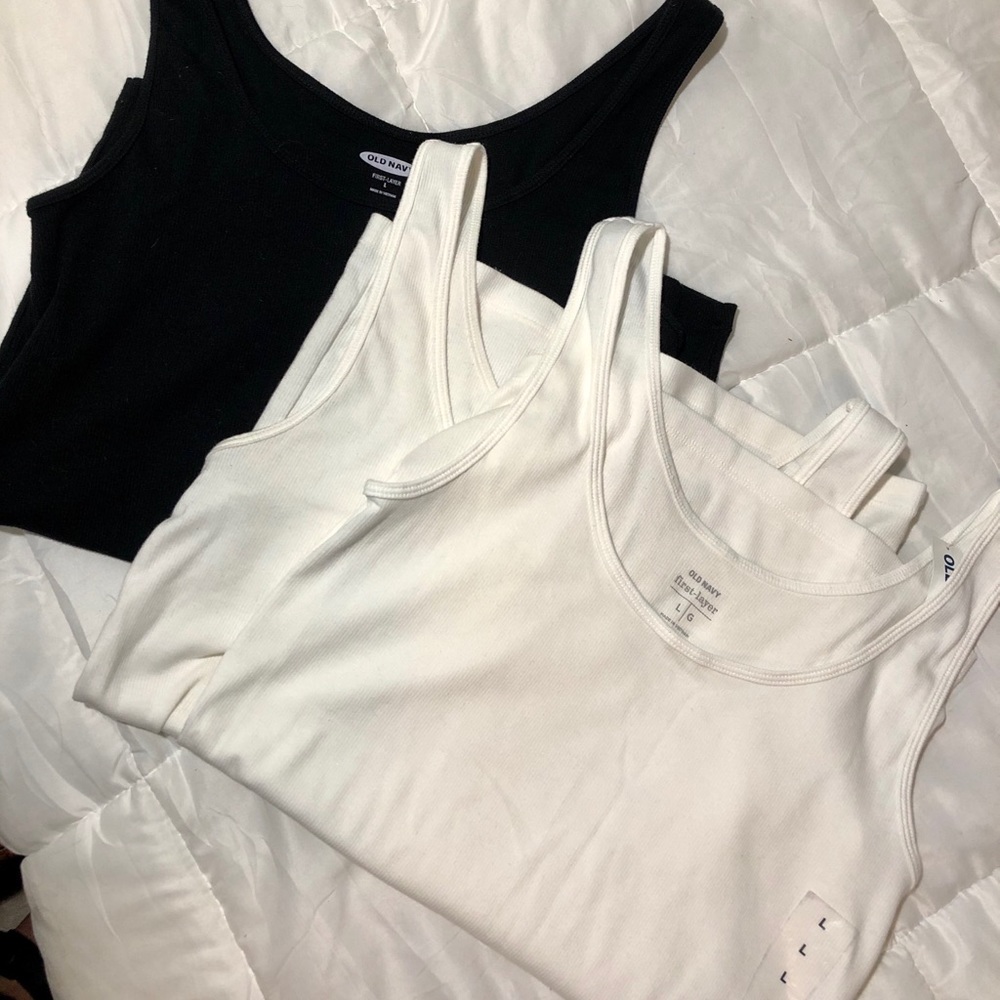 Old Navy Ribbed Tanks (3)
